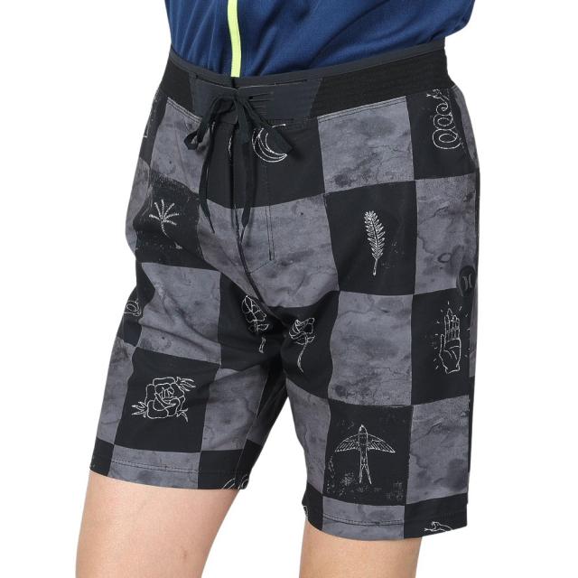 ハーレー(HURLEY)水着 海パン ボードショーツ HRLY P SRFCHK18 22 AJ9717-010 ブラック(M…の通販は 5,933円