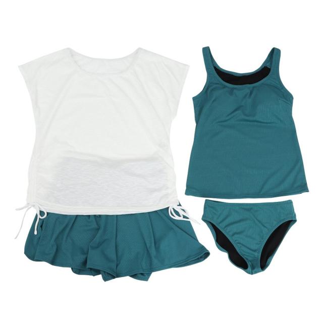 ジャクリーヌベール(Jacouelinebert)セットセパレーツ水着 4点セット 951101BLU(Lady’s)