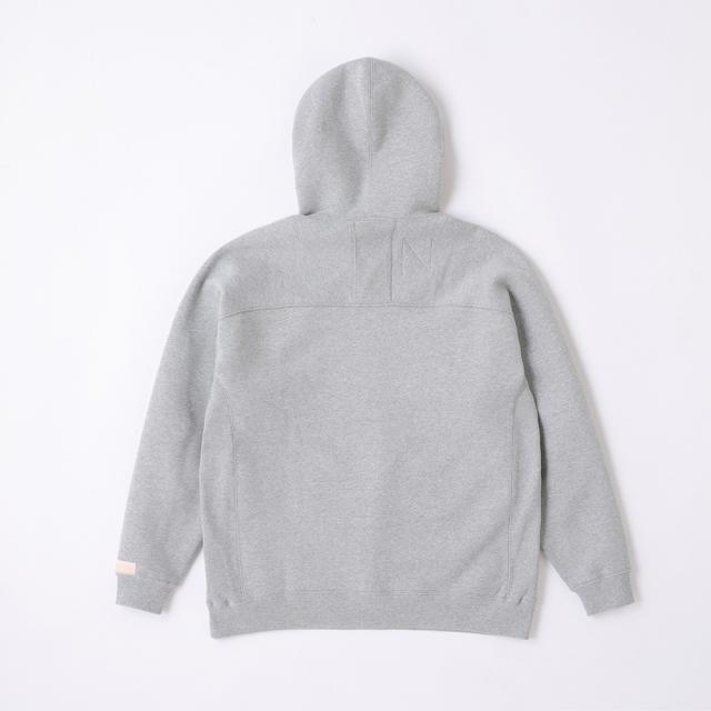 ニューバランス(new balance)裏起毛 1000 スウェットフーディ グレー オーバーサイズフィット AMT25022…の通販は