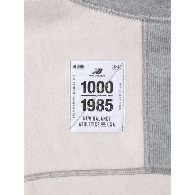 ニューバランス(new balance)裏起毛 1000 スウェットフーディ グレー オーバーサイズフィット AMT25022…の通販は