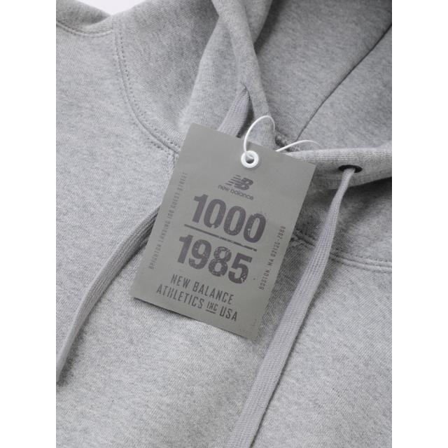 ニューバランス(new balance)裏起毛 1000 スウェットフーディ グレー オーバーサイズフィット AMT25022…の通販は
