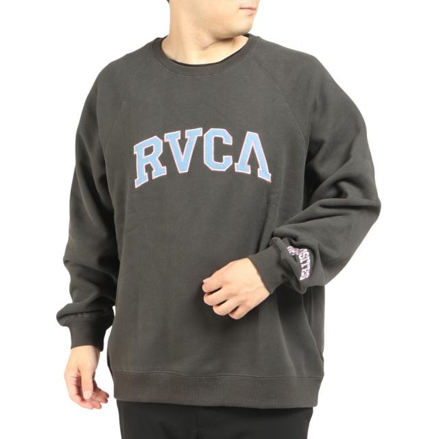 ルーカ(RVCA)クルーネック トレーナー 長袖 BALANCED プルオーバー BC042034 PTK(Men’s)