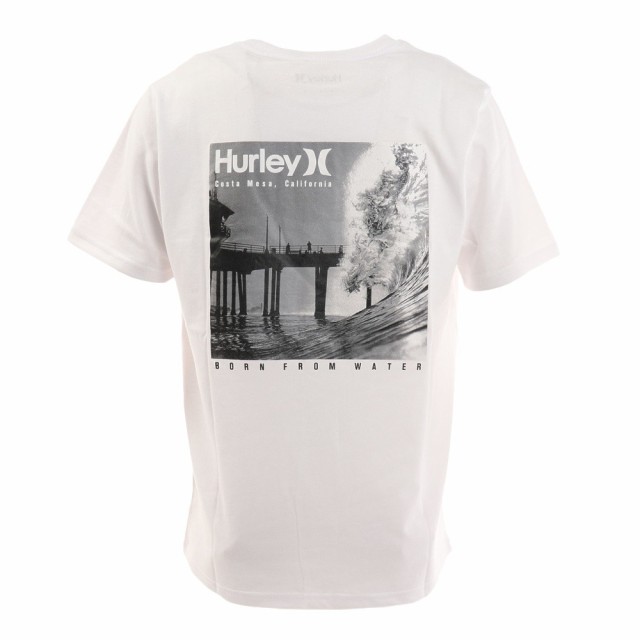 ハーレー(HURLEY)HUNTINGTON PHOTO 半袖Tシャツ MSS2200016-WHT