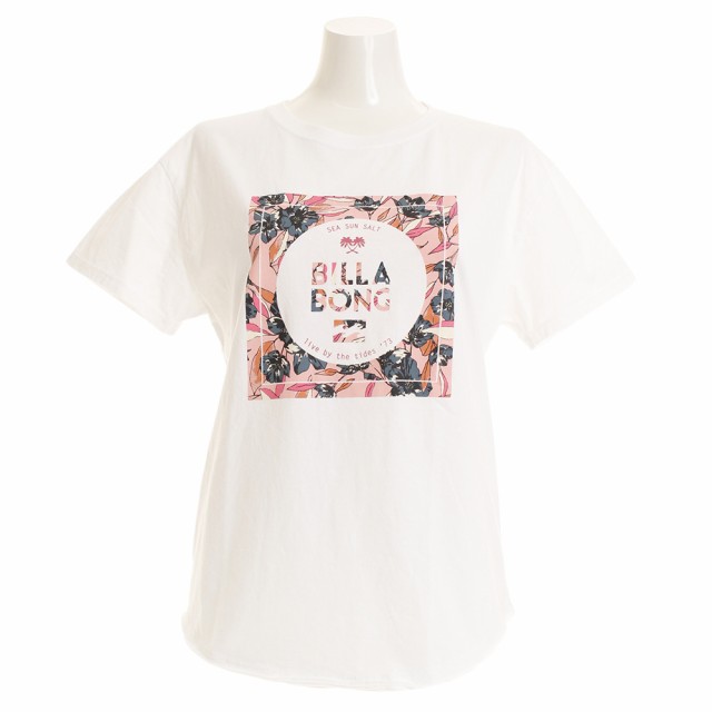 ビラボン Billabong Tシャツ レディース 半袖 Square ロゴ Ai0136 Wht Lady S の通販はau Pay マーケット Victoria Surf Snow