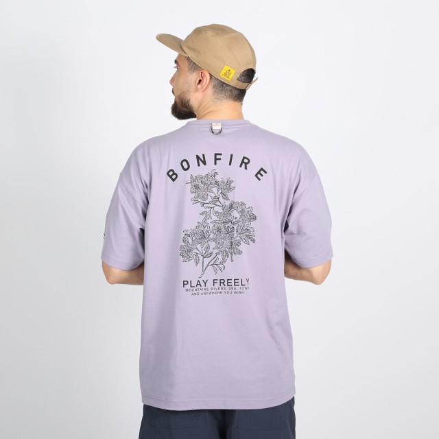 ボンファイア(Bonfire)AZALEA 半袖Tシャツ 50BNF3SCD2266 LVD