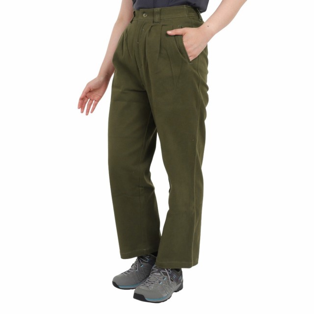 クリフメイヤー(KRIFF MAYER)パンツ ボトム 起毛タックワイドパンツ 2315119L-69:KHAKI カーキ(L…の通販は