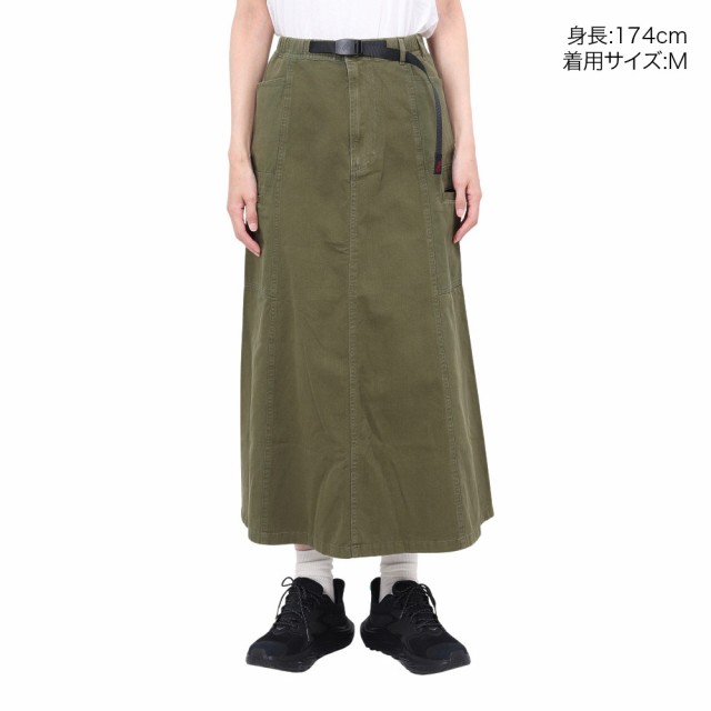 グラミチ(Gramicci)ヴォヤジャースカート G4SW-SK042-OLIVE(Lady’s)の通販は