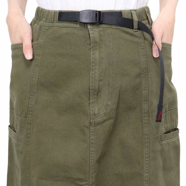 グラミチ(Gramicci)ヴォヤジャースカート G4SW-SK042-OLIVE(Lady’s)の通販は