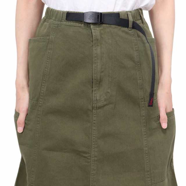 グラミチ(Gramicci)ヴォヤジャースカート G4SW-SK042-OLIVE(Lady’s)の通販は