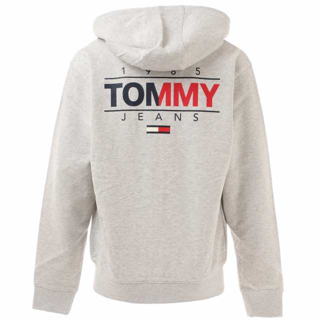 トミー ジーンズ(TOMMY JEANS)ジップパーカー Throughs DM11629-PJ4