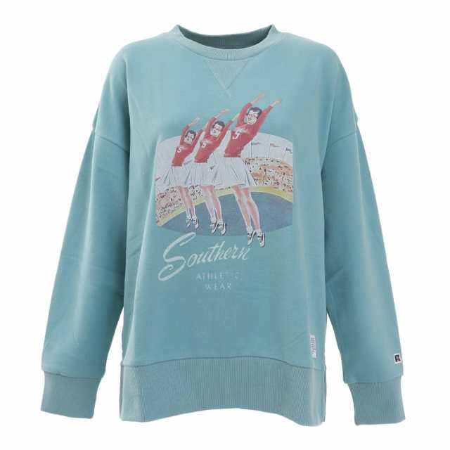 ラッセル(RUSSELL)NU BLEND SWEAT CERW トレーナー RBL21F1003 MINT