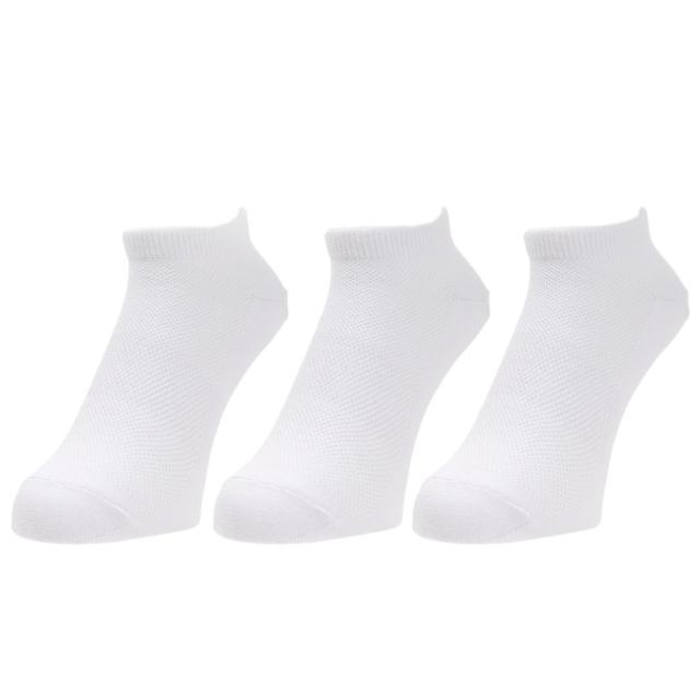 パフォーマンスギア(PG)ノンパイル 3足組ショートソックス 894PA9OK1539WHT(Men’s)