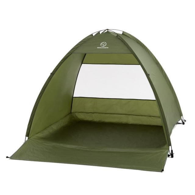 【美品】ホールアース ハーフクーヘンSC 3〜４人用 Amazon | ホールアース（Whole Earth） テント キャンプ 2ルーム 3～4