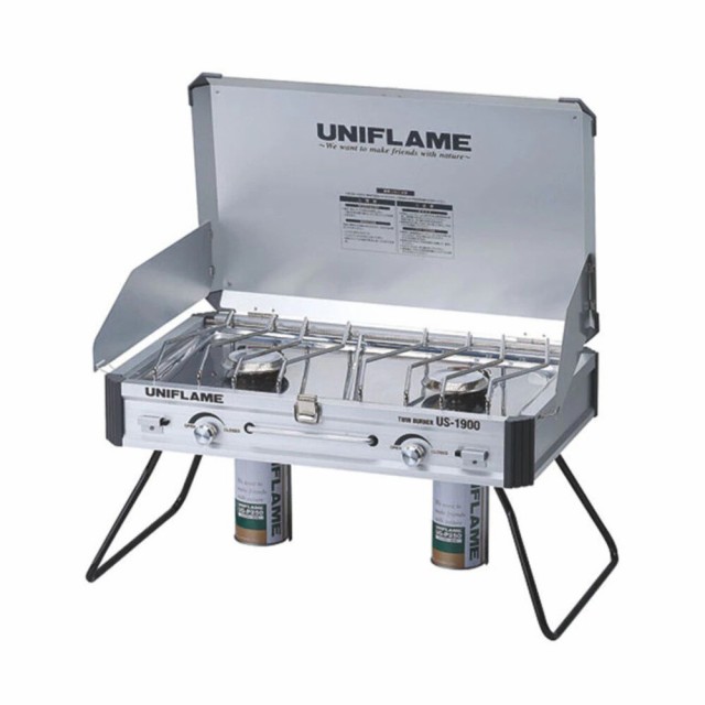 ユニフレーム(UNIFLAME)ツインバーナー US-1900 610305 キャンプ用品 コンロ