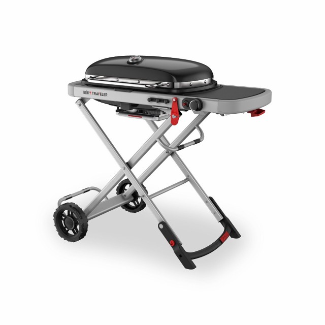 ウェーバー(WEBER)Weber Traveler ポータブル ガスグリル 9010013 調理器具 バーベキュー BBQ