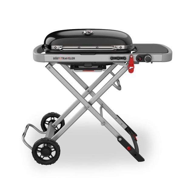 ウェーバー(WEBER)Weber Traveler ポータブル ガスグリル 9010013 調理器具 バーベキュー BBQ