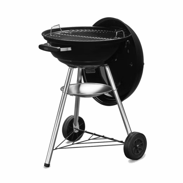 ウェーバー(WEBER)コンロ グリル バーベキュー コンパクトケトル チャコールグリル 47cm 温度計付 1221308