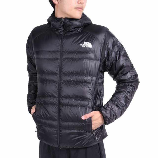 ザ・ノース・フェイス(THE NORTH FACE)ダウンジャケット アウター ライトヒートフーディー ND92334 K ブ…