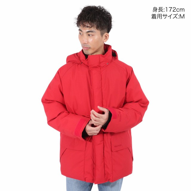 マーモット(Marmot)ダウンジャケット アウター マンモスダウンパーカ TSFMD201-M002 レッド(Men's)の通販はau PAY  マーケット - Victoria L-Breath | au PAY マーケット－通販サイト