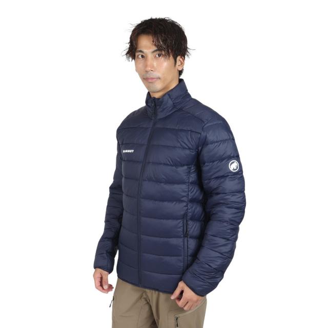 マムートネイビー ダウンジャケット フード付き MAMMUT フード付き