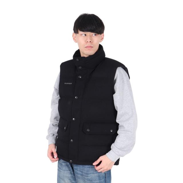 ちか MAMMUT◇ダウンジャケット/M/ポリエステル/BLK/無地/1013-02630