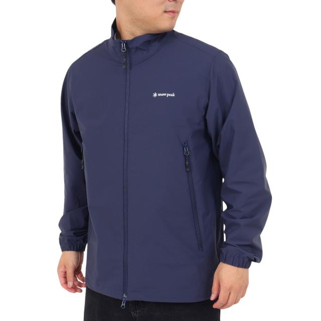 スノーピーク(snow peak)アウター ジャケット ストレッチクロスジャケット SPE-JK-23AU001 NV ネイビ…の通販は