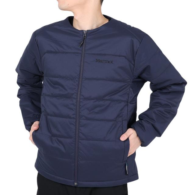 マーモット(Marmot)中綿ジャケット アウター ノーカラーパディング 