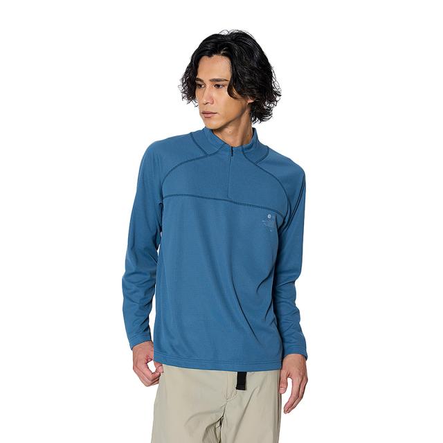 ミズノ(MIZUNO)長袖シャツ ドライエアロフロー ハーフジップ長袖シャツ B2MAB00115(Men’s)の通販は 6,089円