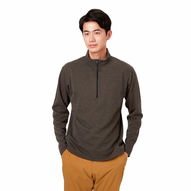 ミズノ(MIZUNO)長袖シャツ 発熱素材 ブレスサーモ インナージップ ネックシャツ B2MA956980(Men’s)の通販は