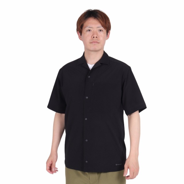 スノーピーク(snow peak)シャツ Breath クイック ドライ 半袖シャツ SH-24SU001BK(Men’s)