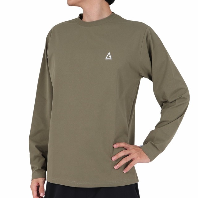 ロジャーエーガー(ROGEREGGER)長袖Tシャツ ロンT HIKE MOUNTAIN RE23FUK5610001 OLV…