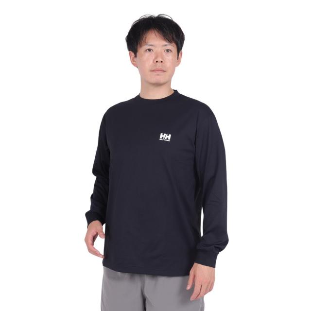 ヘリーハンセン(HELLY HANSEN)UV カット 速乾 ロングスリーブオーシャングラフィックTシャツ HH32467 K…の通販は 6,545円