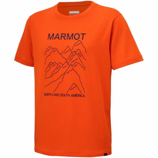 マーモット(Marmot)半袖Tシャツ マウンテンズプリントハーフスリーブティー TOMRJA50 OR トップス カジュアル…の通販はau PAY  マーケット - Victoria L-Breath