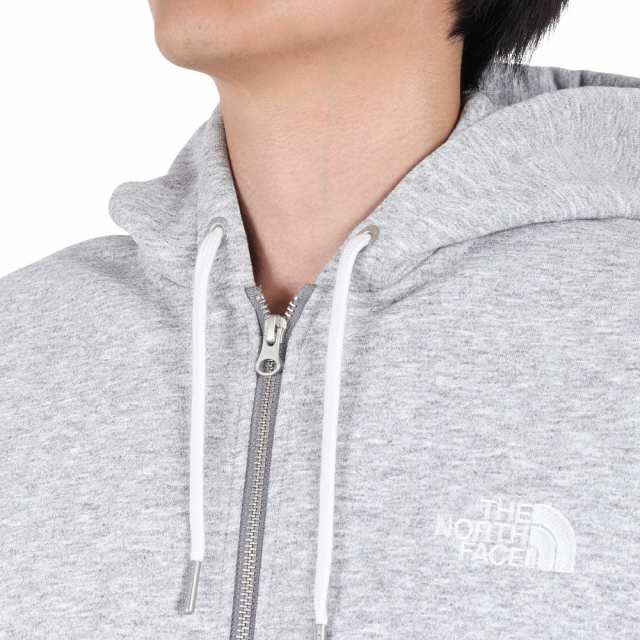 ノースフェイス(THE NORTH FACE)パーカー スウェット スクエアロゴ フルジップフーディ NT62349 Z グレ…｜au PAY  マーケット