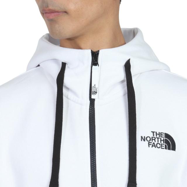 ノースフェイス Lサイズ ホワイト スウェットパーカー NT12442 ザ