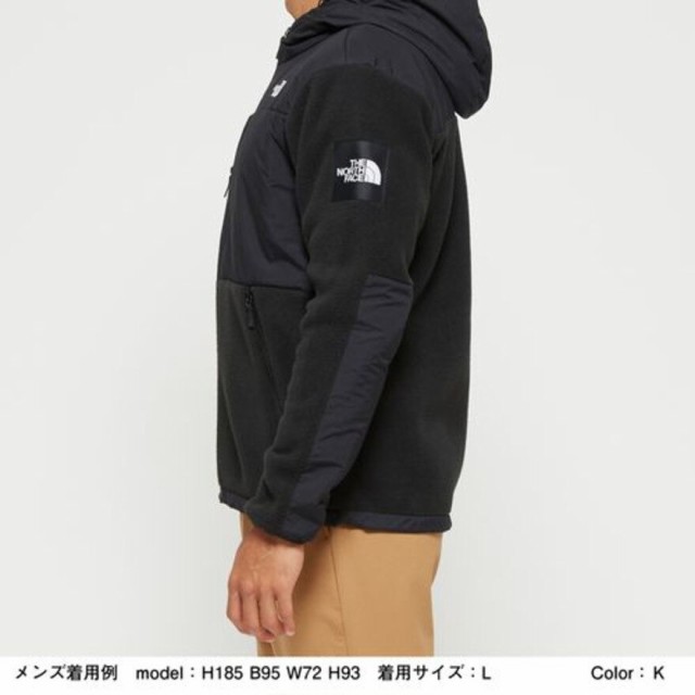 ノースフェイス(THE NORTH FACE)フルジップ ボア フリース ジャケット デナリフーディ NA72052 K ブラ…｜au PAY  マーケット