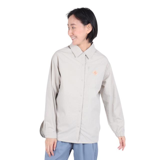 クリフメイヤー(KRIFF MAYER)長袖シャツ ヘムラウンド オーバー シャツ 2344402LX:20:BEIGE ベー…の通販は