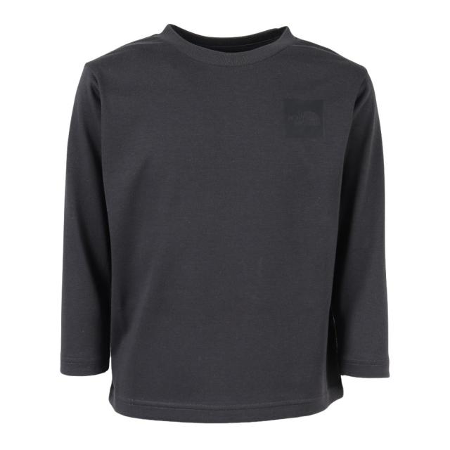 ザ・ノース・フェイス(THE NORTH FACE)キッズ 長袖 スモールスクエアロゴ Tシャツ NTT32531 AG(Jr)
