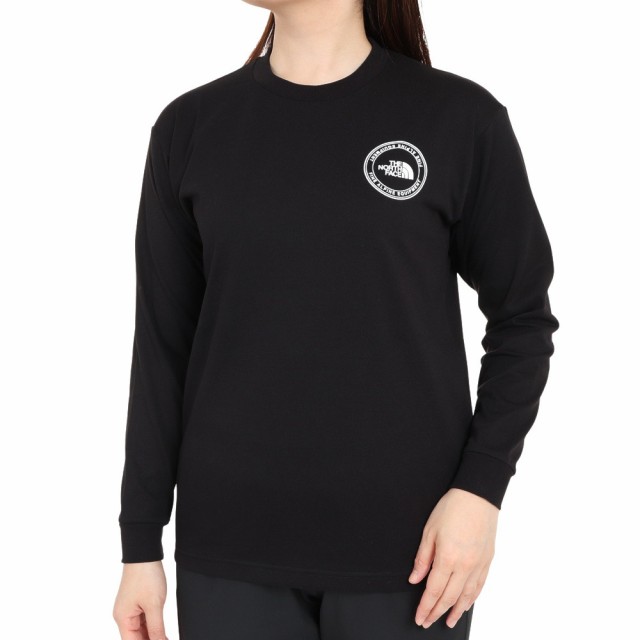 ザ・ノース・フェイス(THE NORTH FACE)長袖Tシャツ ロンT シンプル ロゴ NT82336X K ブラック(La…の通販は
