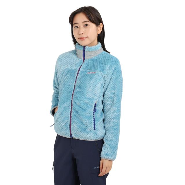 マーモット(Marmot)ジップアップ フリース グレイシャーハイロフトフリースジャケット TOWUJL37 ABL ライトブ…の通販は 8,900円