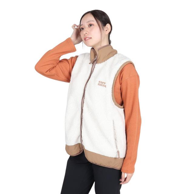 クリフメイヤー(KRIFF MAYER)ボアベスト キルティング フリース ベスト 2414418LX:9:NATURAL ホ…の通販は