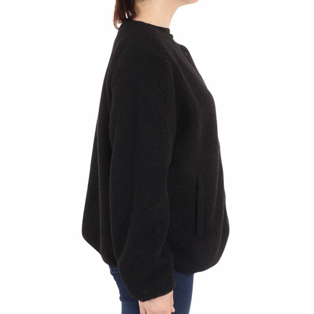 エーグル(AIGLE)ジャケット アウター シェルパフリースカーディガン ZSFAN26-003 ブラック(Lady’s)の通販は