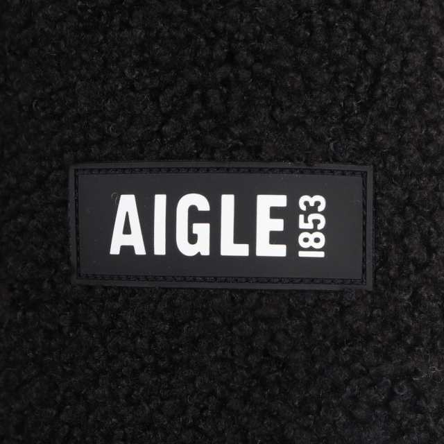 エーグル(AIGLE)ジャケット アウター シェルパフリースカーディガン ZSFAN26-003 ブラック(Lady’s)の通販は