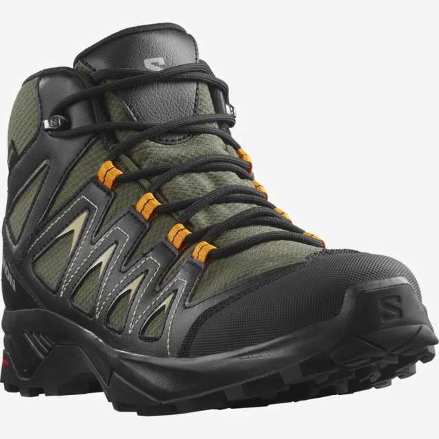 サロモン(SALOMON)トレッキングシューズ ハイカット 登山靴 X