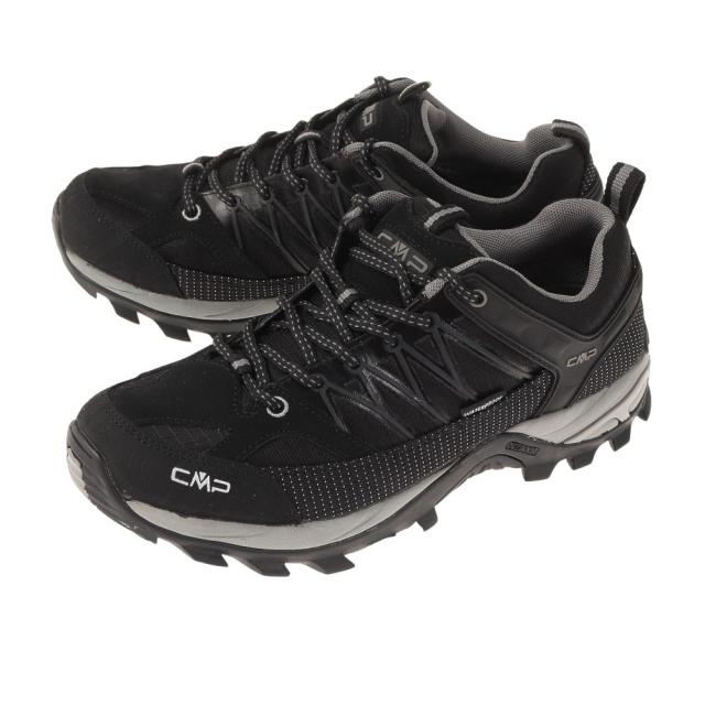 シーエムピーハイキングシューズ スニーカー RIGEL LOW WP 3Q54457-73UC ブラック 防水 高通気性(Me…の通販は 5,933円