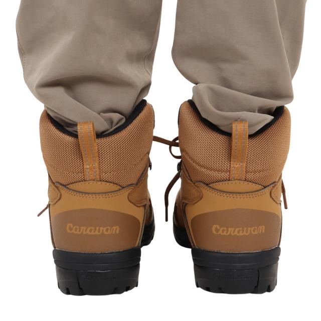 キャラバン(Caravan)ゴアテックス トレッキングシューズ ハイカット 登山靴 C1 02S 0010106340 キャメ…の通販は