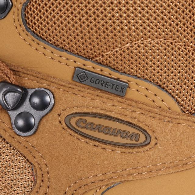 キャラバン(Caravan)ゴアテックス トレッキングシューズ ハイカット 登山靴 C1 02S 0010106340 キャメ…の通販は