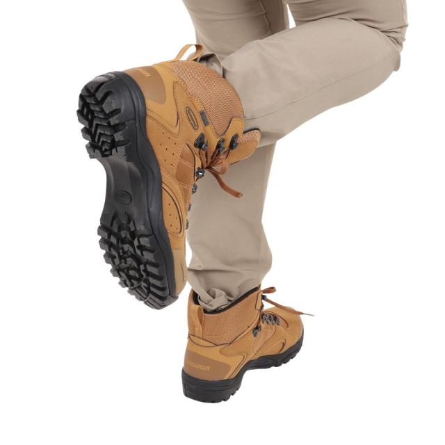 キャラバン(Caravan)ゴアテックス トレッキングシューズ ハイカット 登山靴 C1 02S 0010106340 キャメ…の通販は