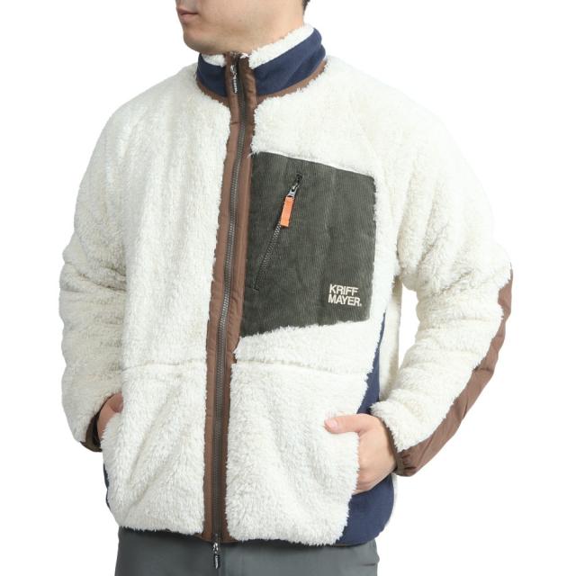 クリフメイヤー(KRIFF MAYER)シャギーボアジャケット 2214400-9:NATURAL アウター(Men’s)の通販は