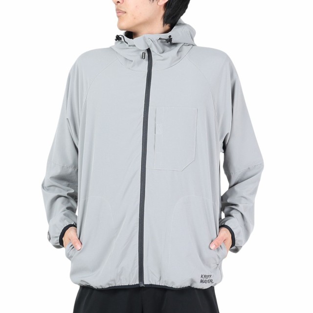 クリフメイヤー(KRIFF MAYER)アクティブフードライトジャケット 2337801-15:GRAY アウター(Men’s)